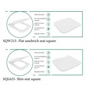 seat cover square
