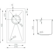 BKS-HA2444 Technical Drawing