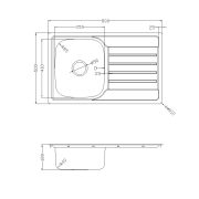BKS-PA300 technical drawing
