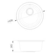 BKS-CO450 technical drawing